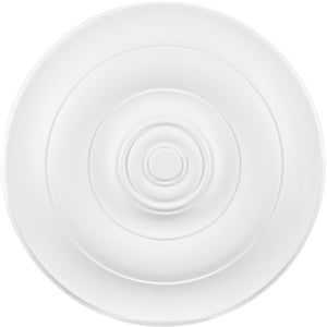 22"W Ross  Ceiling Medallion White