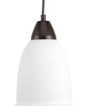 Simple 1-Light LED Pendant Antique Bronze