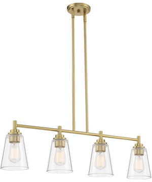 Westin 4 Light Island Brushed Gold