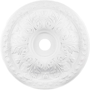28"W Pennington  Ceiling Medallion White