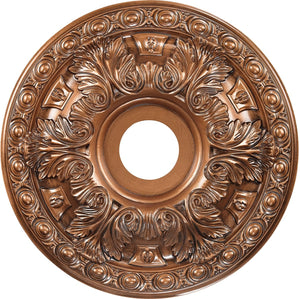 18"W Pennington  Ceiling Medallion Antique Bronze
