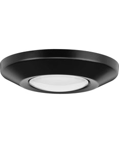 Intrinsic 7" Flush Mount LED Adjustable Eyeball Ceiling Fixture Black