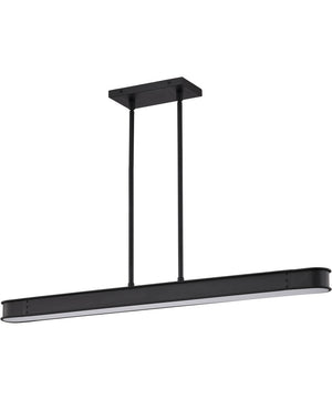 Longford  Pendant Textured Black