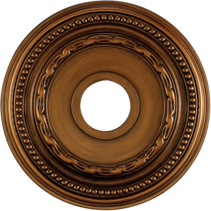 16"W Campione Ceiling Medallion Antique Bronze
