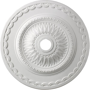 30"W Brookdale Ceiling Medallion White