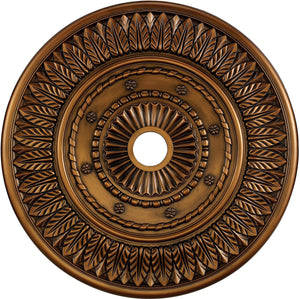 33"W Corinna Ceiling Medallion Antique Bronze