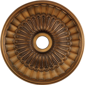 24"W Hillspire Ceiling Medallion Antique Bronze