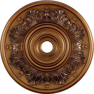 30"W Laureldale Ceiling Medallion Antique Bronze