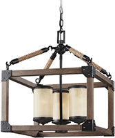 Wood Chandeliers