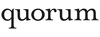 quorum logo